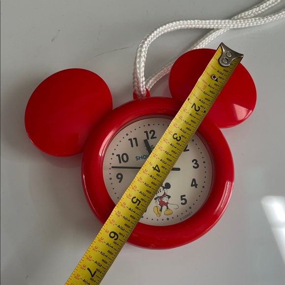 Disney Red Mickey Mouse Wall Clock - Picture 5 of 5